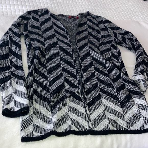Sweater, cover up knit, size 1XL - Picture 1 of 7